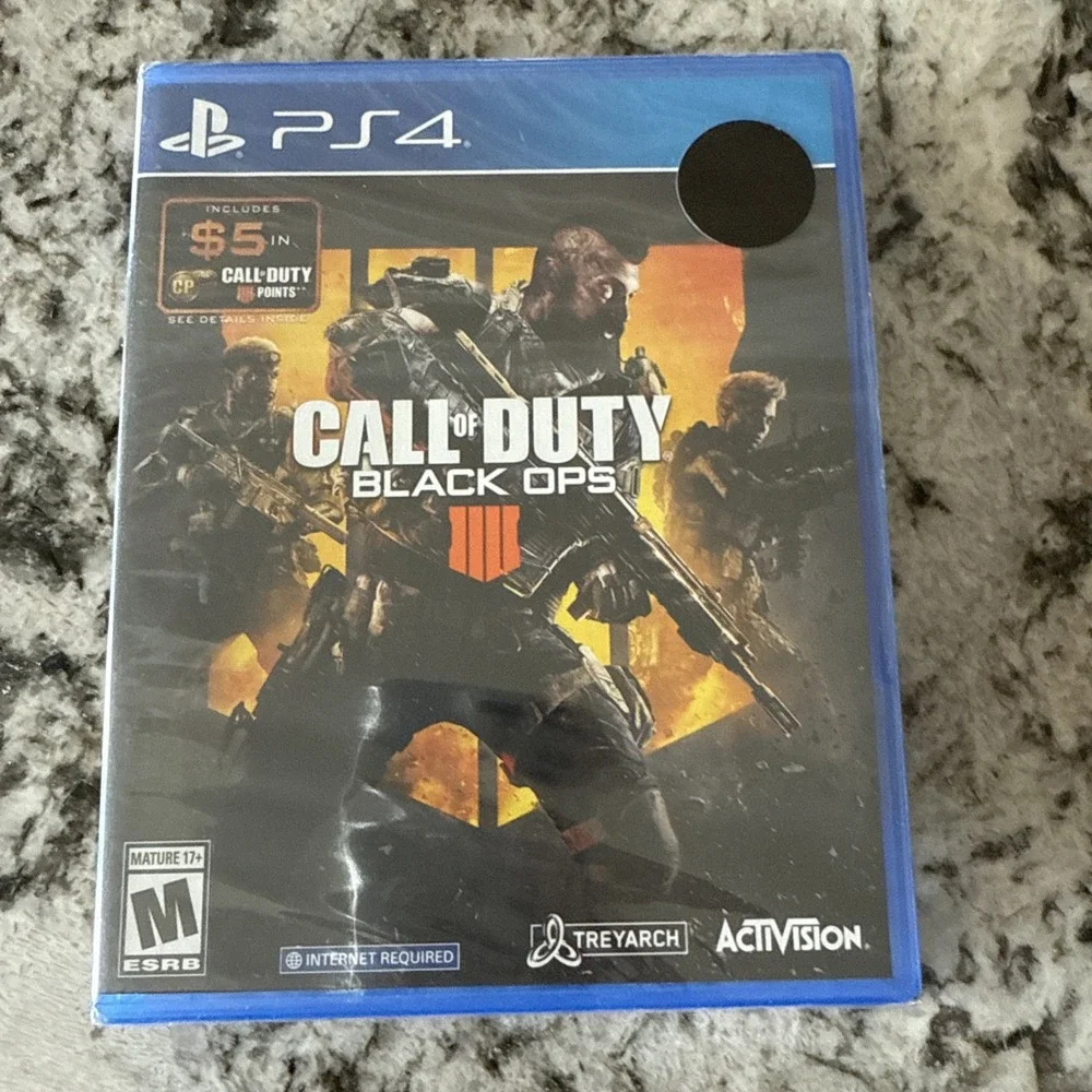 Brand NEW Factory SEALED, Call of Duty: Black Ops 4 IIII - PlayStation 4 PS4